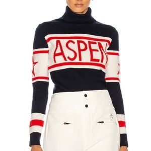 Perfect Moment Schild Sweater Aspen NWT Size S Navy